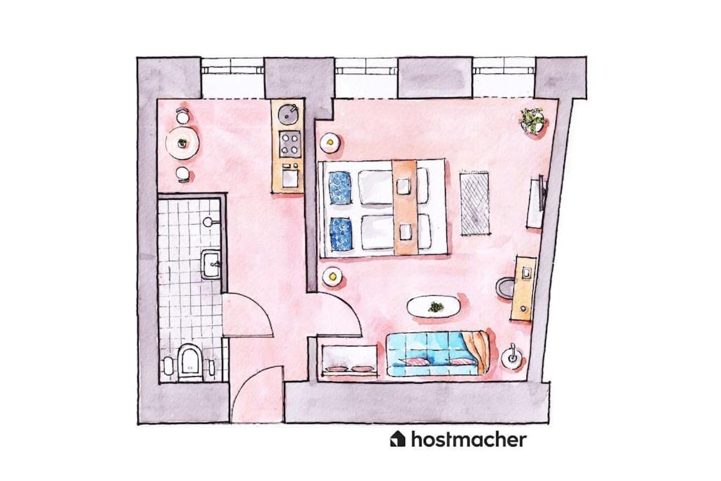 Lite 1br Near Metro & Center By Hm * Wien